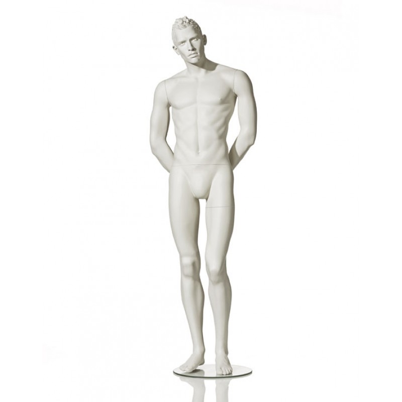 MALE MANNEQUIN - STYLISED - HANDS BEHIND BACK - HINDSGAUL 