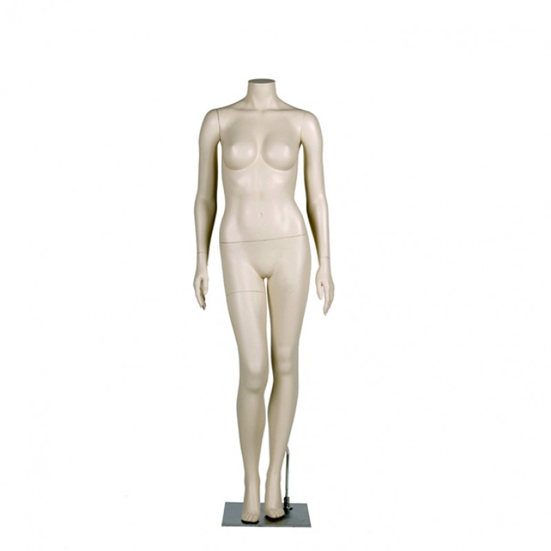 FEMALE MANNEQUIN – RIGHT LEG BENT - DARROL 700 SERIES - NECK-LOCK SYSTEM