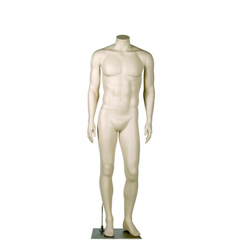 MALE MANNEQUIN – RELAXED POSE - DARROL 700 SERIES - NECK-LOCK SYSTEM