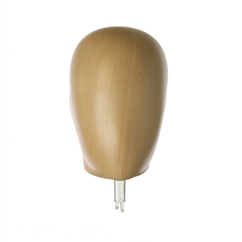 Kopf Schaufensterfigur Helles Holz –Herr – Darrol