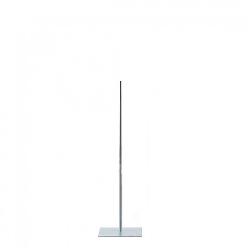 STAND WITH SQUARE BASE PLATE – FOR TORSOS AND BUSTS – 118 cm