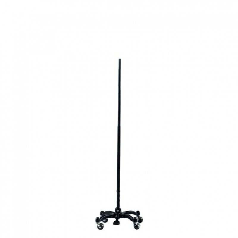 STAND WITH WHEELS – FOR DARROL TORSOS AND BUSTS – BLACK – 122 CM