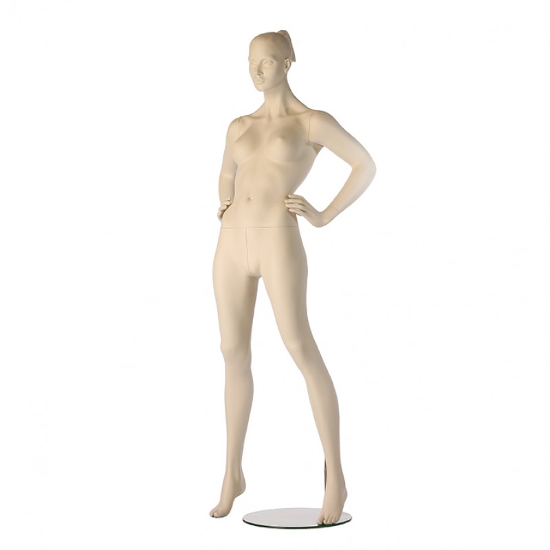 FEMALE MANNEQUIN - PURE STYLISED – HANDS ON HIPS – HINDSGAUL