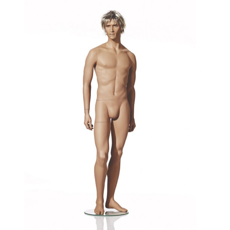 MALE MANNEQUIN – NATURALISTIC  - RELAXED POSE – HINDSGAUL