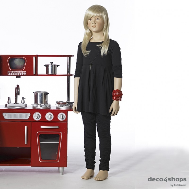 BØRNE MANNEQUIN – PIGE – NATURALISTIC KIDS – 120 CM – HINDSGAUL