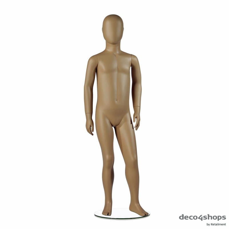 BØRNE MANNEQUIN – FRESH KIDS -  AFSLAPPET POSITION -122 CM – HINDSGAUL