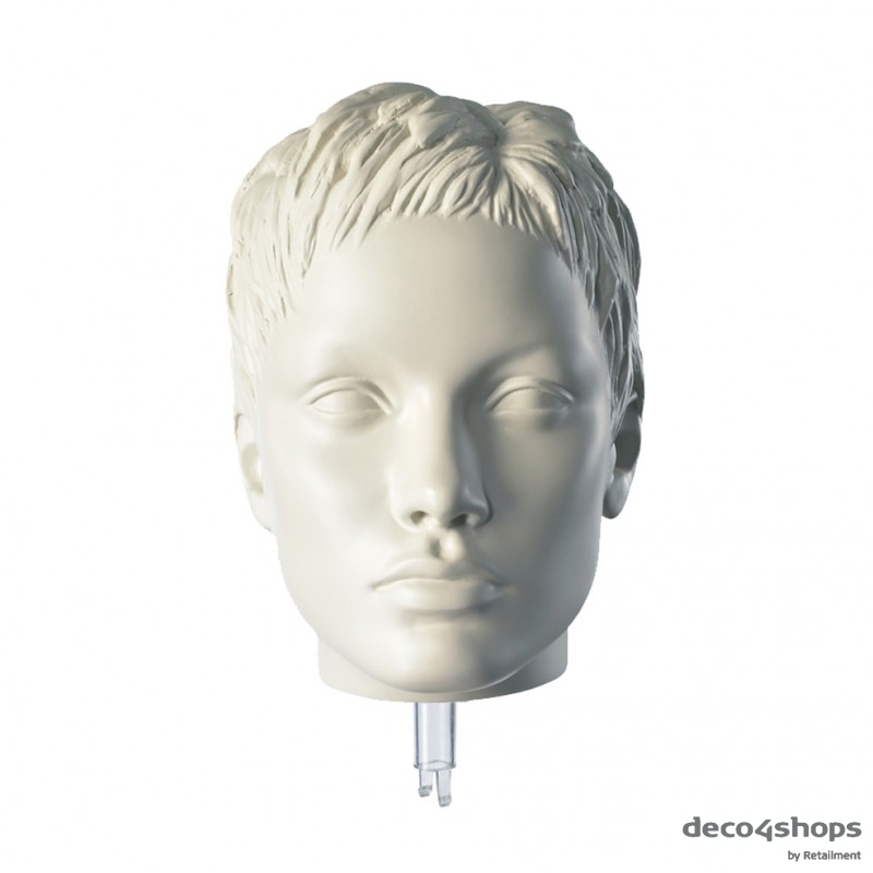 MANNEQUIN HEAD – STYLISED – FEMALE  HEAD - DARROL