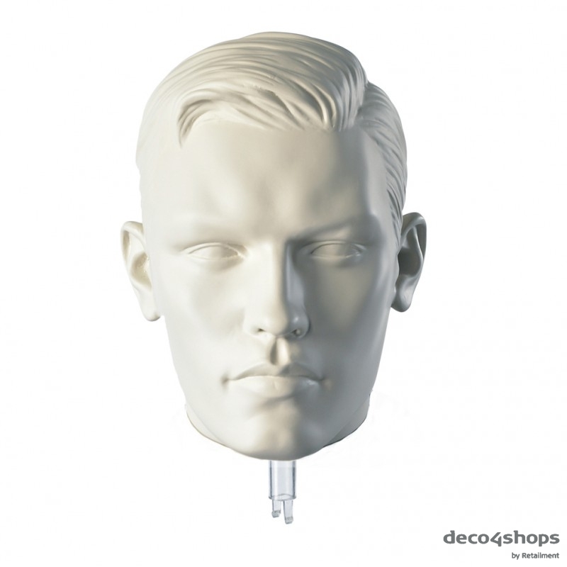 MANNEQUIN HEAD – STYLISED – MALE HEAD - DARROL