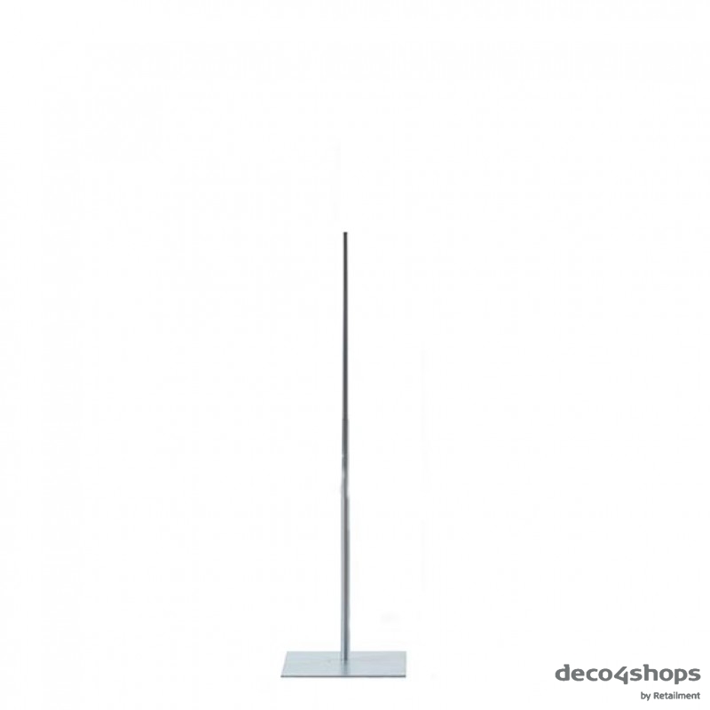 STAND WITH SQUARE BASE PLATE – FOR TORSOS AND BUSTS – 118 cm